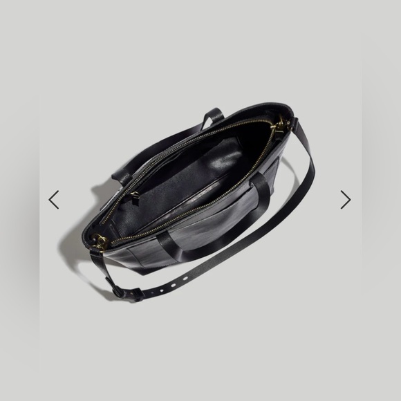 Madewell The Zip-Top Medium Transport Tote NWT - Picture 8 of 8